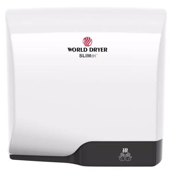 World Dryer SLIMdri L-974A Automatic Electric Hand Dryer - White