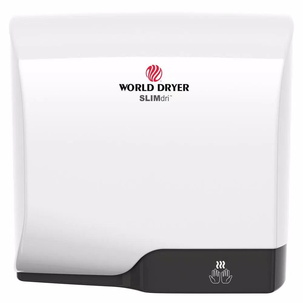 World Dryer SLIMdri L-974A Automatic Electric Hand Dryer - White
