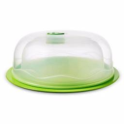 Ozeri INSTAVAC Ready-Serve Domed Food Storage Container Set, 4-Piece BPA-Free Vacuum Seal Nesting Set thumbnail 4