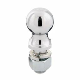 TowSmart 1-7/8 in. Chrome Hitch Ball with Wrench Flats thumbnail 1