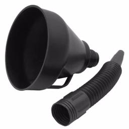 Stark 14.5 in. Multi-Purpose Funnel with 10 in. Flexible Spout Extension and Mesh Strainer thumbnail 3