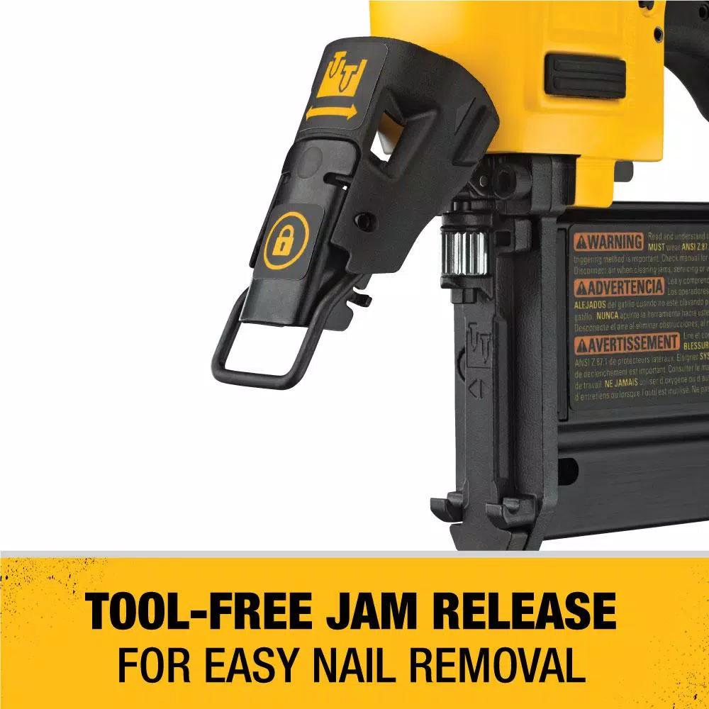 DEWALT 23-Gauge 2 in. Pin Nailer, Corded Air Nailer (DWFP2350K)