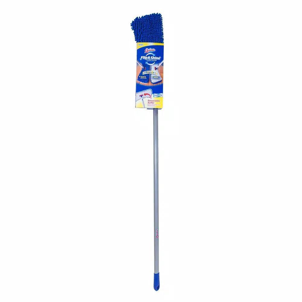 Quickie Flip and Shine Dual Sided Microfiber Hardwood Floor Mop