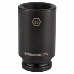 STEELMAN PRO 36mm 3/4-in Drive 6-Point Deep Impact Socket thumbnail 1
