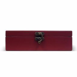 Epicureanist 4-Piece Wine Essentials Gift Set in Elegant Cherry Wooden Box thumbnail 4