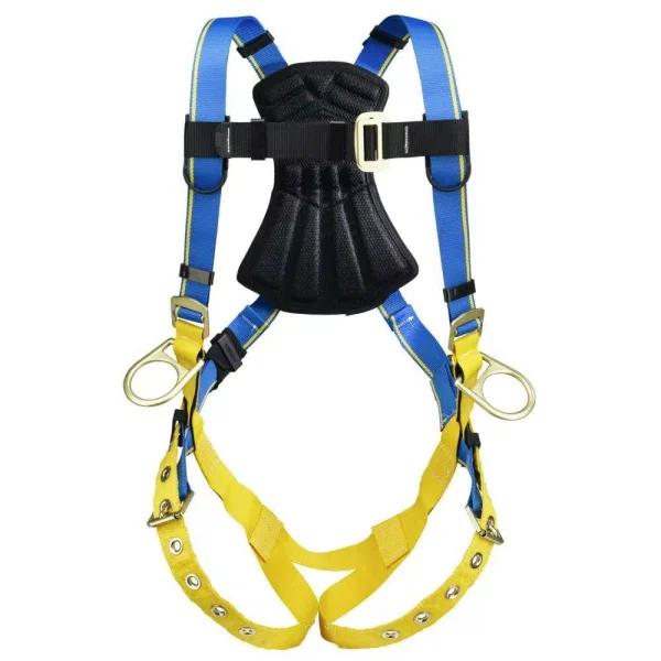 Werner Blue Armor 1000 Positioning Harness, 3 D-Rings, Medium/Large