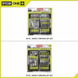 RYOBI Impact Rated Driving Bit Sets - 40-Piece or 70-Piece Kits thumbnail 3