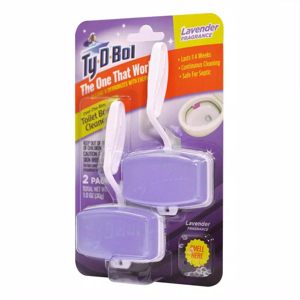Ty-D-Bol 1 That Works Lavender Fragrance Toilet Bowl Cleaning Gel (6-Pack)