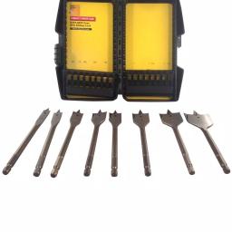 BLU-MOL Xtreme 8-Piece Spade Bit Set, High Speed Steel, 1/4 in. to 1-1/2 in. thumbnail 1