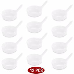 MALACASA 3.75 in. White Porcelain Ramekins Set of 12 - Versatile Ceramic Serving Dishes thumbnail 6