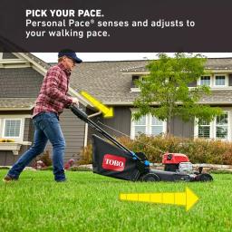 Toro Super Recycler 21 in. Self-Propelled Gas Lawn Mower with 163cc Briggs & Stratton Engine and SmartStow thumbnail 3