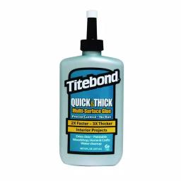 Titebond Quick and Thick Multi-Surface Glue, 8 oz. (12-Pack) thumbnail 1