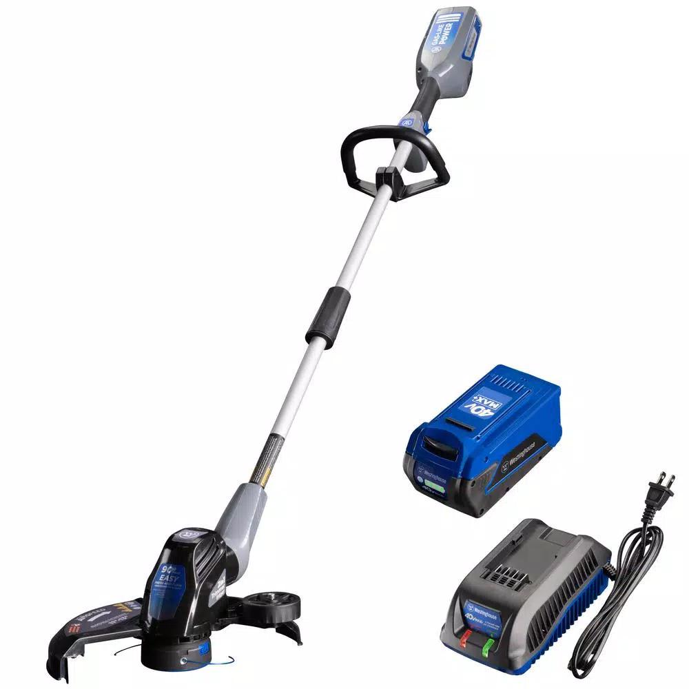 Westinghouse 40V Cordless String Trimmer and Edger Kit with 2.5 Ah Battery and Charger
