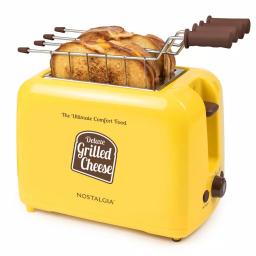 Unbranded Yellow Grilled Cheese Toaster with Extra-Wide Slots and Removable Baskets thumbnail 5