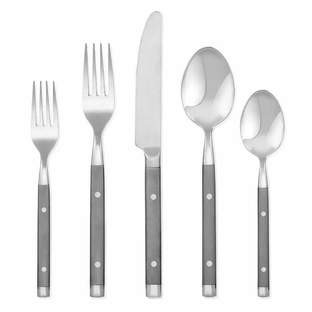 Hampton Forge Hampton Signature Shangri-la 20-Piece Stainless Steel Flatware Set, Service for 4