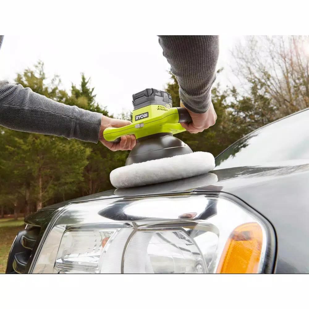 RYOBI 18V ONE+ 10 in. Cordless Orbital Buffer (Tool Only)