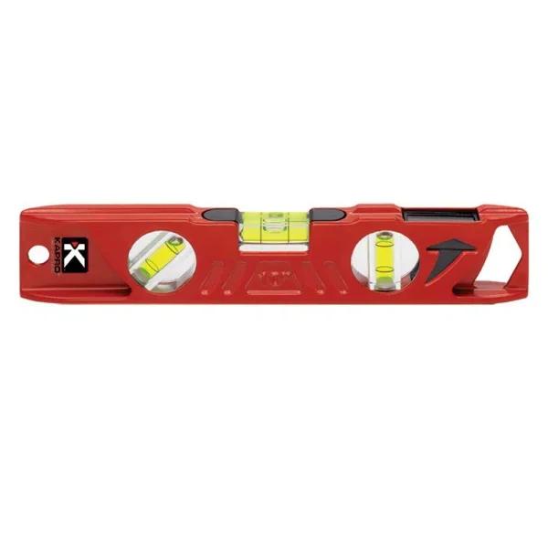 Kapro 10 in. Magnetic Cast Aluminum Torpedo Level with Plumb Site