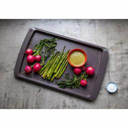 Saveur Selects Artisan 5-Piece Carbon Steel Bakeware Set, Gray thumbnail 6