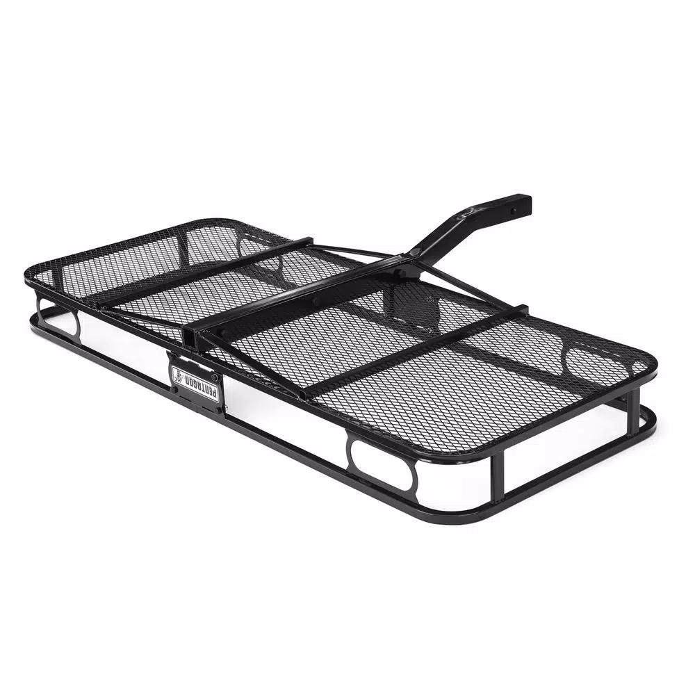 Pentagon Tools 500 lbs. Capacity Trailer Hitch Hauler Rack for SUVs and Trucks