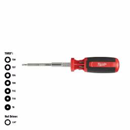 Milwaukee 9-in-1 TORX Key Drive Multi-Bit Screwdriver Set thumbnail 1
