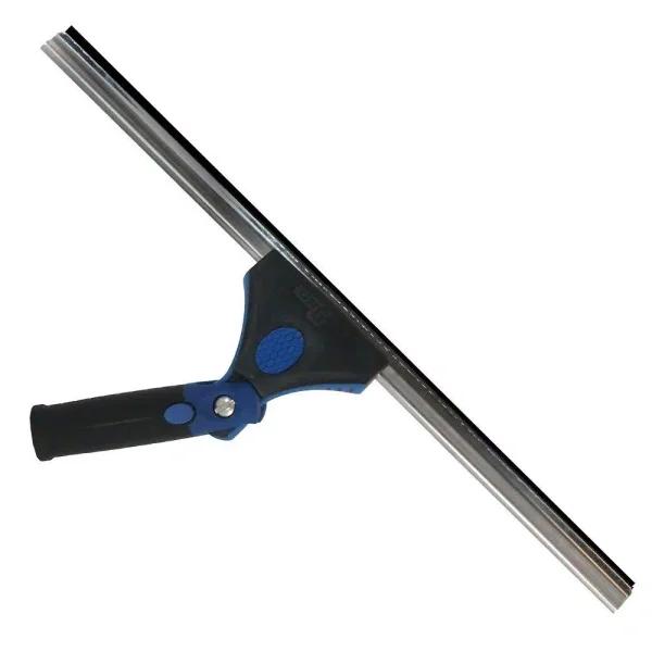 Unger Pro Unger 18 in. Swivel Squeegee with 180° Pivoting Handle and Professional Rubber Blade