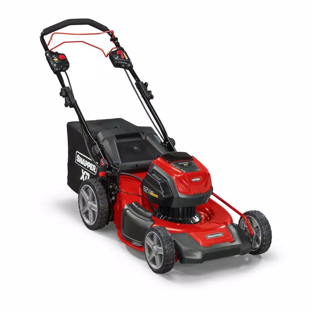 Snapper XD 82V MAX 21 in. Self-Propelled Cordless Lawn Mower Kit with (2) 2.0 Ah Batteries & Rapid Charger
