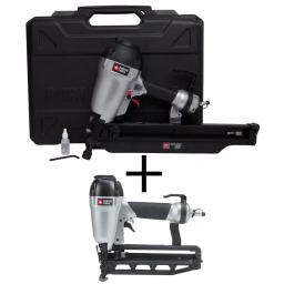 Porter-Cable Pneumatic 21-Degree 3-1/2 in. Framing Nailer & 16-Gauge Finish Nailer Kit thumbnail 1
