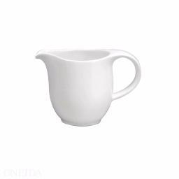 Oneida Cromwell 10 oz. White Porcelain Creamers, Set of 36 thumbnail 1