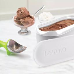 Tovolo Glide-A-Scoop 1.5 Qt. Ice Cream Tub, Insulated Airtight Reusable Freezer Container with Non-Slip Base thumbnail 3