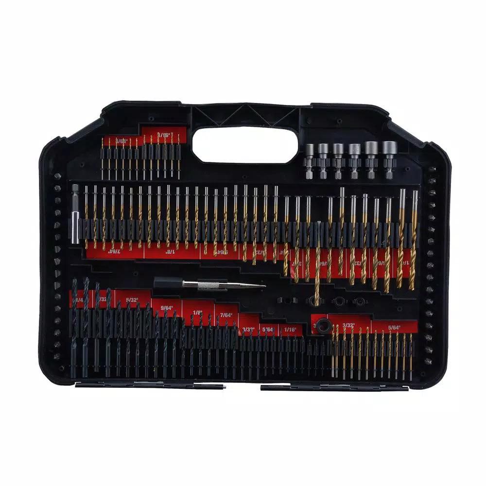 Worker The Worker 246-Piece Impact Drill and Drive Bit Set with Storage Case