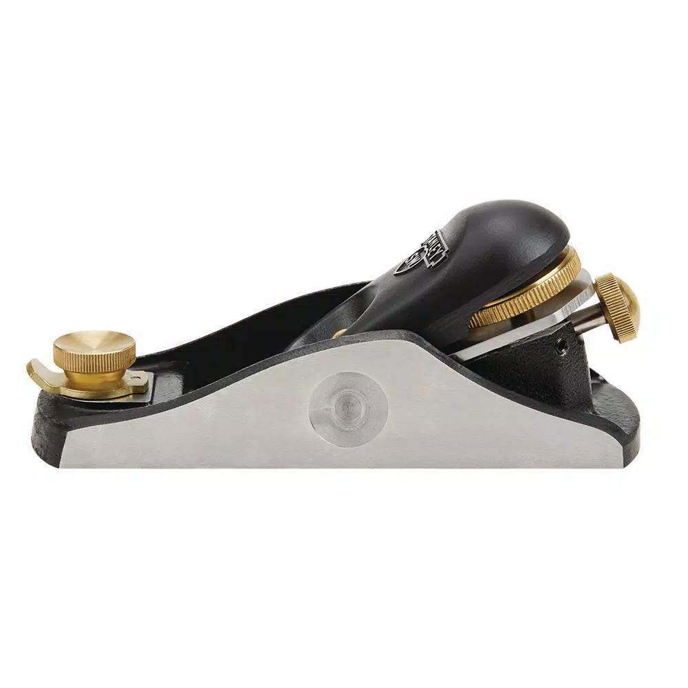 Stanley Sweetheart No. 9-1/2 Block Plane, 6.5 in. Cast Iron Base with A2 Steel Blade