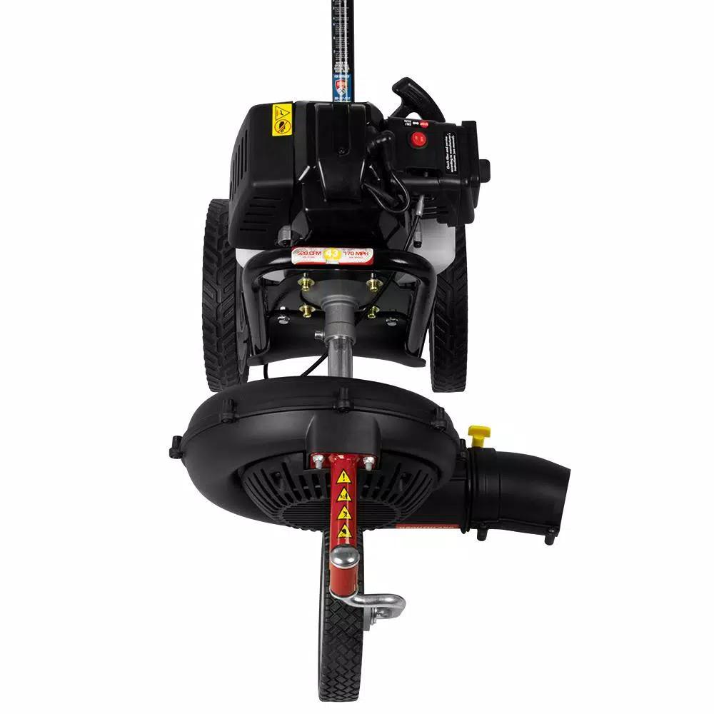 Southland 43cc 2-Cycle Gas Walk Behind Wheeled Blower, 170 MPH, 520 CFM