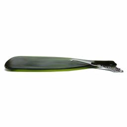 Epicureanist Recycled Wine Bottle Cheese Board and Knife Set, Green thumbnail 5