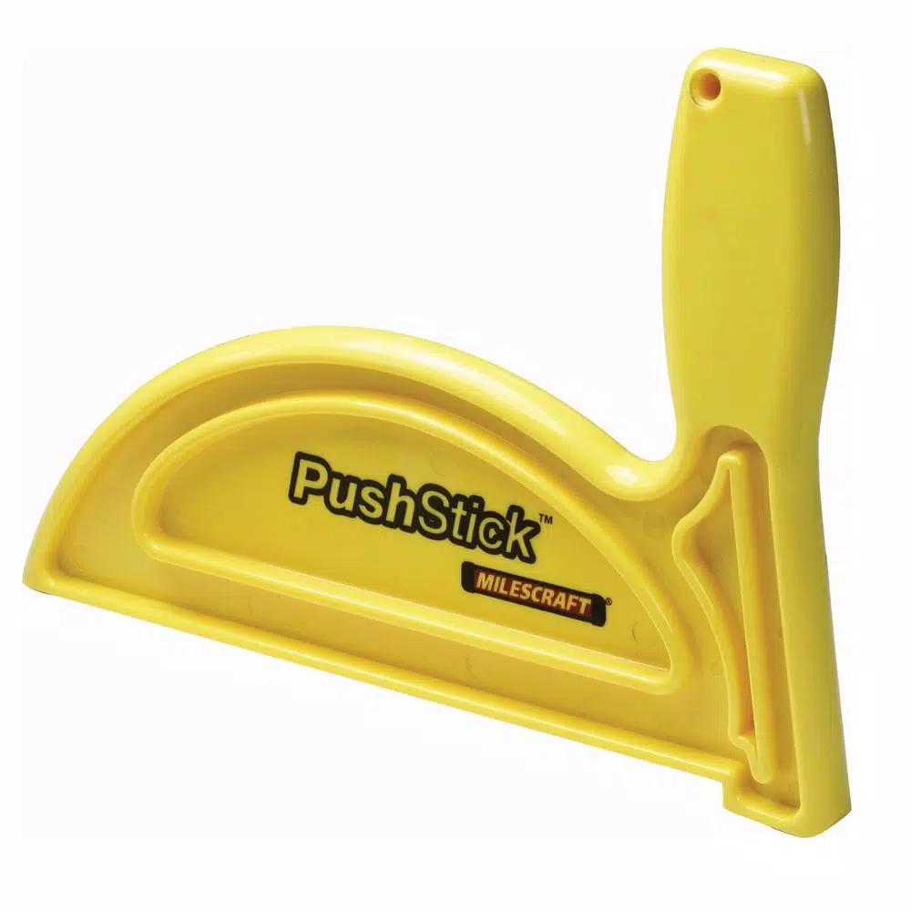 Milescraft Woodworking Safety Bundle - Feather Board, Grabber Push Block, and Push Stick