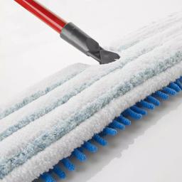 O-Cedar Dual-Action Microfiber Flip Mop with 4ft Metal Handle for Hardwood, Tile, and Linoleum thumbnail 5