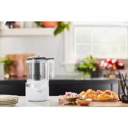 KitchenAid Cordless 5-Cup Food Processor, White thumbnail 3