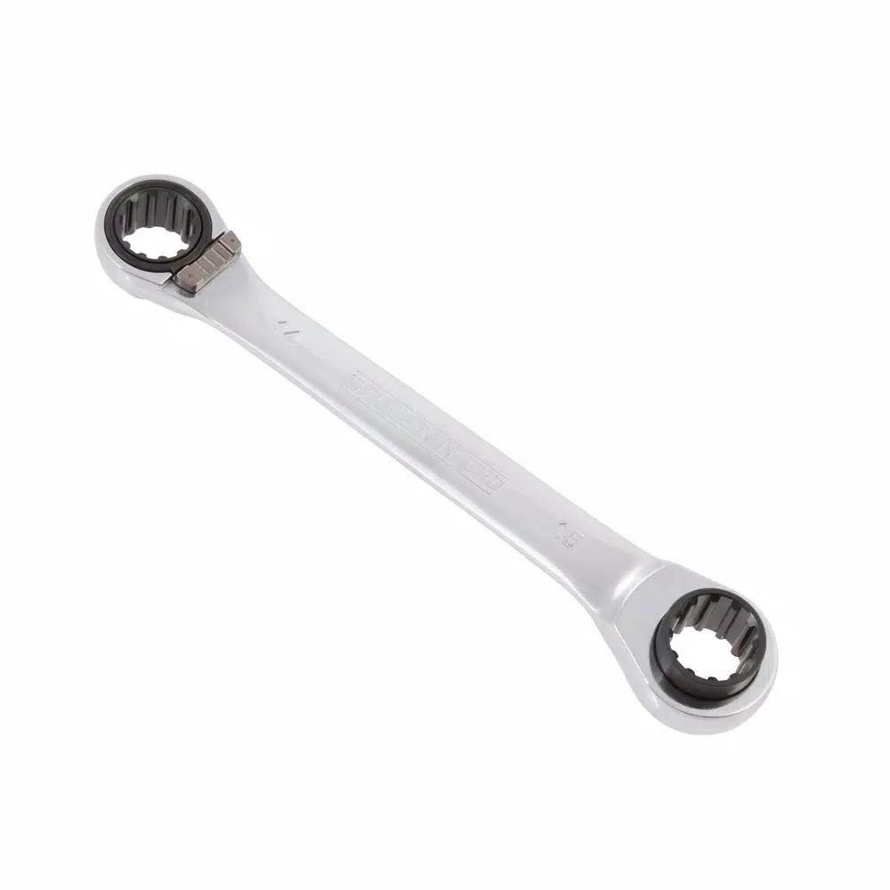 STEELMAN PRO 96748 Metric Universal Spline Ratcheting Wrench Set, 5-Piece Deep Box-End