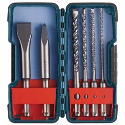 Bosch GBH2-28L Reconditioned 8.5A SDS-Plus Rotary Hammer Drill Kit with 6-Piece Bulldog Bit Set and Case thumbnail 3