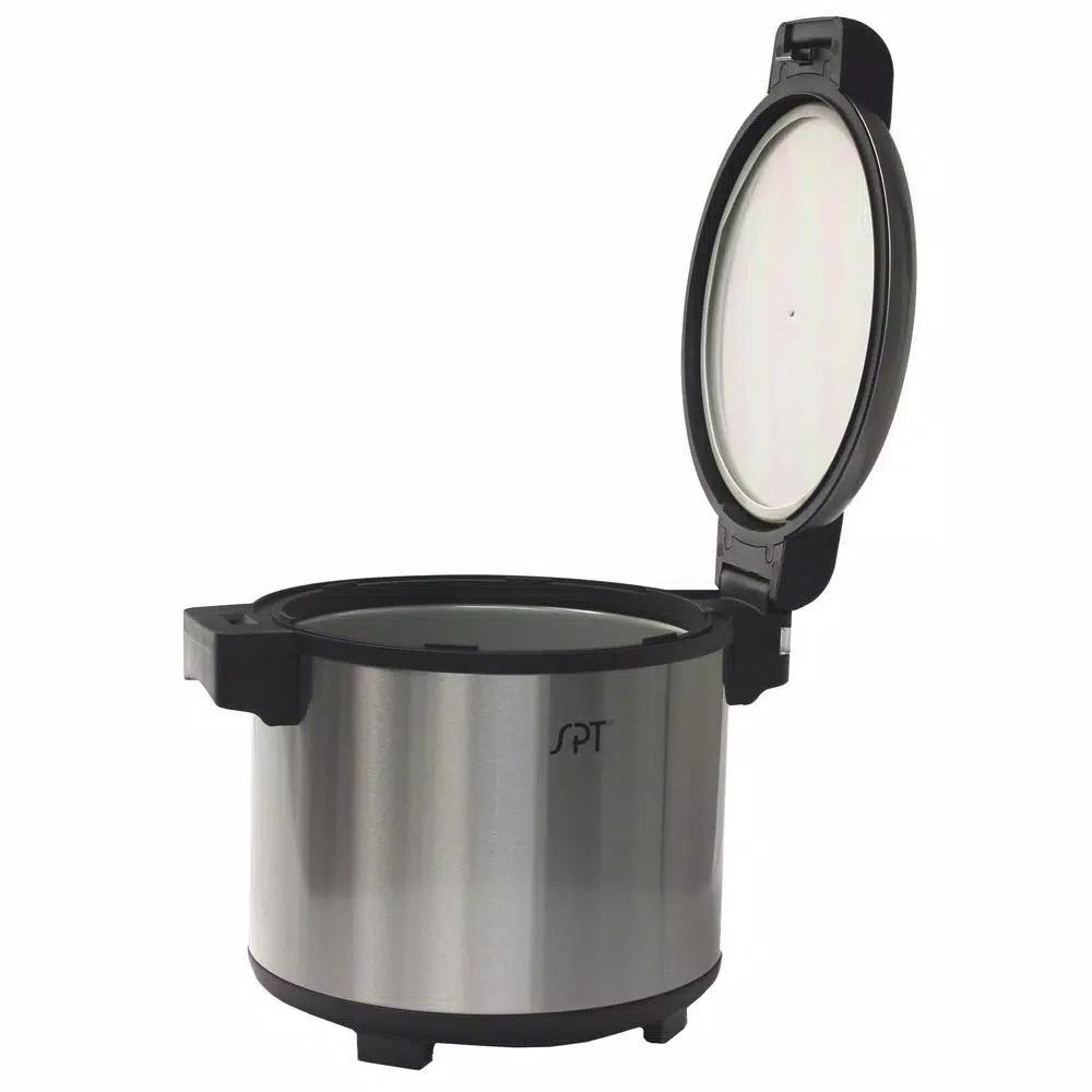 SPT 21.1 Qt. Stainless Steel Heavy Duty Rice Warmer, 160 Cup Capacity