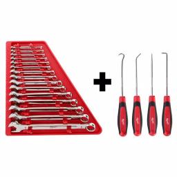Milwaukee 19-Piece SAE Wrench and Hook and Pick Tool Set thumbnail 1