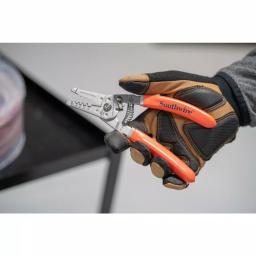 Southwire 6-12 AWG Ergo Wire Stripper, Stainless Steel with Comfort Grip thumbnail 5