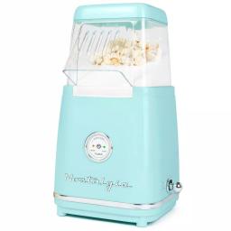 Nostalgia Aqua Hot Air Popcorn Maker, 1040W Countertop Popcorn Popper with LED Power Gauge thumbnail 1