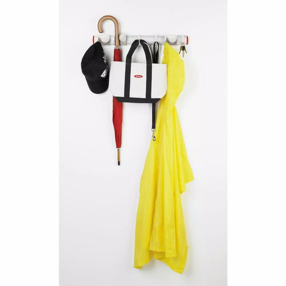 OXO Good Grips Expandable Wall-Mounted Organizer and Broom Mop Holder