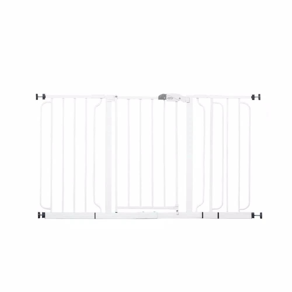 Regalo WideSpan Extra Wide Metal Walk-Through Baby Gate, 30 in. Tall, Fits 29-56 in. Openings
