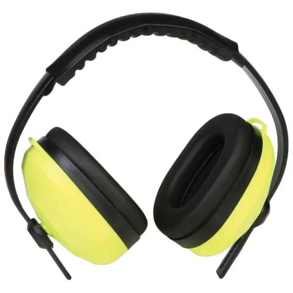 ERB 105 Deluxe Earmuffs, NRR 26dB, Hi-Viz Lime