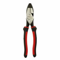 Southwire 9 in. Hi-Leverage Side Cutting Pliers with Crimp Die and Fish Tape Puller thumbnail 1
