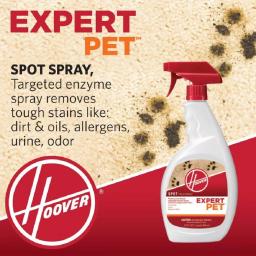 HOOVER Expert Pet Spot Treatment Carpet Cleaning Solution Spray, 32 oz. thumbnail 3