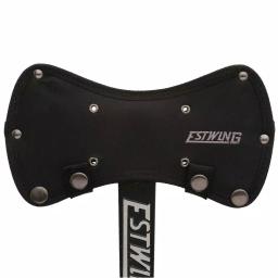 Estwing Black Eagle Double Bit Axe with Leather Grip, Forged American Steel thumbnail 3