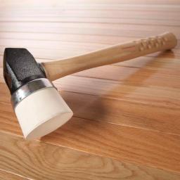 Powernail 5MI White Mallet with American Hickory Handle and Iron Wedge, 4 lbs. thumbnail 2