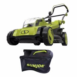 Sun Joe 17 in. 48V iON+ Cordless Electric Walk Behind Push Lawn Mower (Tool Only) thumbnail 1